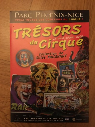 Flyer circo zirkus cirque